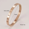 Stainless Steel Cuff Bangle with Crystal Details in Multiple Designs - Image 10