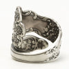 Romantic Vintage Carved Flower Finger Ring for Women Birthday Gift Retro Party Metallic Style Accessories Ladies Jewelry - Image 3