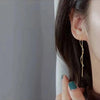 316L Stainless Steel Long Tassel Earrings For Women Elegant Simple Gold Color Drop Earring Stylish Jewelry Personality Gift - Image 6