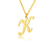 Dainty Initial Letter Necklaces For Women Gold Color Minimalist Stainless Steel Initial Necklace Wedding Jewelry Gift - Image 18