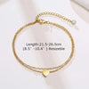 Men Anklet, Gold Plated Chain Anklets for Men, Mens Stainless Steel Anklet, Cuban Rope Curb Link with Extend Chain - Image 7