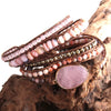 Multi-Strand Beaded Wrap Bracelet in Mixed Colors - Image 7
