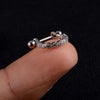 Stainless Steel Cartilage Cuff Earring with 0.8 mm Gauge and 8 mm Shaft - Image 36