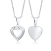 Delicate Floral Oval Heart Locket Pendant Necklaces for Women,Stainless Steel Photo Frame Promise Love Keepsake Gift - Image 18