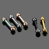 Stainless Steel Cartilage Barbell Earrings in Multiple Finishes - Image 5