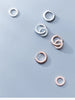 Modian Sparkling Hoop Earrings Charm 100% 925 Sterling Silver Clear CZ Circle Ear For Women Wedding Statement Jewelry