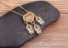 Family Pendant Necklace with Child Figure Combinations and Stone Accents - Image 40