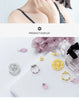 Modian Genuine 925 Sterling Silver Radiant Zircon Star Gold Color Round Disc Hearts Stud Earring for Women Unique Fine Jewelry