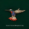 Creative Enamel Female Suit Bird Dragonfly Animal Pin Brooch Woman Bag School Bag Brooches Accessories - Image 29