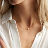 Stainless Steel Choker Imitated Pearl Necklaces for Women Gold Color Layered Chain Necklace Jewelry - Image 4