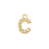 7x8mm Brass Cubic Zirconia Crystal 26 Letter Charms Pendants for Women Necklace Earring Jewelry Accessories Model - Image 21