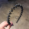 Non-Slip Rhinestone Hairbands Elastic Flower Pearl Women Hair Hoop Bands Headband Bezel Girls Hair Accessories Headdress - Image 15