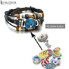 7 Colors Strand Adjustable Interchangeable 190 Leather Bangle Fit 12mm 18mm Snap Button Bracelet Charm Jewelry Women Men - Image 4