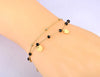 Bohemia Style Stainless Steel Choker Necklace Bracelet Earrings Sets For Women Girls Black Crystal Chain Jewelry - Image 23