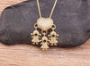 Family Pendant Necklace with Child Figure Combinations and Stone Accents - Image 38