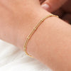 Simple Beads Chain Bracelet Jewelry Multi-layered Thin Link Chain Bracelet For Women Stainless Steel Chain Jewelry - Image 5