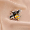 Cute Rhinestone Bee Brooch Women Party Accessories Insect Pearl Corsage Brooches Clothing Accessories - Image 3