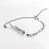 Customize Name Stainless Steel Cremation Urn Locket Bracelet Ashes Urn Keepsake Bracelet Jewelry - Image 2