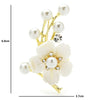 Shell Plum Blossom Flower Brooches For Women Wedding Office Brooch Pins Year Jewelry Gifts - Image 21