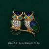 Creative Enamel Female Suit Bird Dragonfly Animal Pin Brooch Woman Bag School Bag Brooches Accessories - Image 6