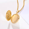 Delicate Floral Oval Heart Locket Pendant Necklaces for Women,Stainless Steel Photo Frame Promise Love Keepsake Gift - Image 4