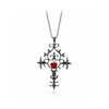 The Vampire Diaries Necklace Elena Gilbert Necklaces for Women Movie Jewelry Charm Katherine Klaus Forbes Blue Stone Choker - Image 8