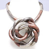 Flexible Twisted Iron Necklace in Multiple Colors - Image 18