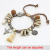 Anklets for Women Jewelry Boho Handmade Colorful Cotton Rope Shell Tassel Alloy Cow Head Pendant Ankle Bracelet - Image 4