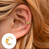 1PC Punk Metal Zircon Ear Cuff Ear Clip for Women No Pierced C Shape Geometric Small Ear Cuff Ear Wrap Ear Cuff Clips Jewelry - Image 8