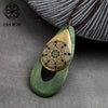 Long Chain Geometric Pendant Wooden Necklaces Pendants Sweater Necklaces Handmade Jewelry Gifts For Women - Image 6