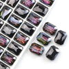 10Pcs Rectangular Beads 13x18mm Long Square Glass Bead Stone Faceted Crystal Jewelry Necklace Pendant Accessories - Image 4
