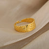 Opal Finger Rings For Women Stainless Steel Adjustable Couple Geometric Ring Handmade Aesthetic Jewelry Gift - Image 20