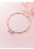 Modian Shiny CZ Stars Love Hearts Sterling Silver 925 Bracelet for Women Luxury Wedding Engagement Fine Jewelry Gift