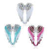 Zrm Angel Wings Creative Guardian Angel Wings Brooches Pin Rhinestone Crystal Diamante Jewellery Ladies - Image 5