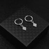 Cone Lighting Pendant Earring Lock Charm Stainless Steel Earrings For Women Men Accessories Ear Piercing Hoop Jewelry - Image 9