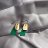 Green Color Hanging Earrings for Women Crystal Wedding Jewelry Imitation Pearl Drop Earrings Boucle Oreille - Image 11