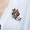 Creative Enamel Female Suit Bird Dragonfly Animal Pin Brooch Woman Bag School Bag Brooches Accessories - Image 2