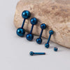 5Pcs 2.5/3/4/5/6mm Balls Cartilage Helix Ear Piercings Tragus Ball Studs Surgical Steel Barbell Earring Body Jewelry 16G - Image 6