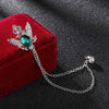 Retro Crown Rhinestones Brooch Pins Eagle Tassel Chain Lapel Pin Suit Shirt Vintage Jewelry for Women Men Accessories - Image 16
