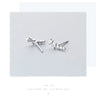 Modian New Charm Starry Stars Clear CZ Stud Earrings for Women Wedding 925 Sterling Silver Statement Jewelry Brincos
