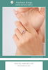 Modian 100% Real 925 Sterling Silver Simple Luxury Oval Rainbow Color Tourmaline Finger Ring For Women Wedding Statement Jewelry