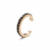 Colorful Rhinestone C-Shape Clip Earring without Piercing - Image 15