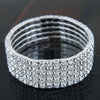 8 Styles Women Bracelet Crystal Rhinestone Stretch Bracelet Bangle Elastic Party Wedding Bridal Jewelry - Image 5