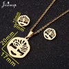 Charms Winter Snowflake Necklace Earrings Set for Women Girls Sweater Chain Jewelry Christmas Accessories - Image 24