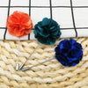 Men Fabric Flower Brooch Pin Suit Lapel Pins Woman Wedding Boutonniere Brooches Jewelry Accessories - Image 3