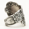 Romantic Vintage Carved Flower Finger Ring for Women Birthday Gift Retro Party Metallic Style Accessories Ladies Jewelry - Image 2