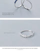 Modian Exquisite Wedding Engagement Ring for Women Real 925 Sterling Silver 2 Different Color Zircon Ring Fine Jewelry 2020 New