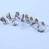 1Pair Punk Gothic Earrings Steel Retro Ear Studs Tragus Helix Cartilage Lobe Women Man Body Piercing Jewelry - Image 6