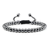 5mm Copper Bead Bracelet Women Men Handmade Adjustable Rope Charm Wristband Buddhist Yoga Bangle Friendship Jewelry Gift - Image 7