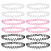 ZS 12Pcs Vintage Stretch Choker Necklace Lady Girl Tattoo Choker Necklace Punk Retro Gothic Elastic Necklaces for Women - Image 7
